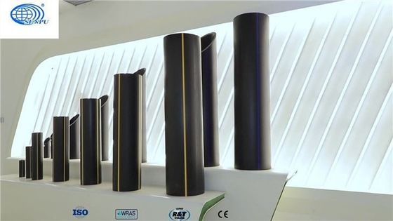100 م / الأسطوانة أنابيب البولي ايثيلين الغاز الطبيعي PE100 SDR11 SDR26